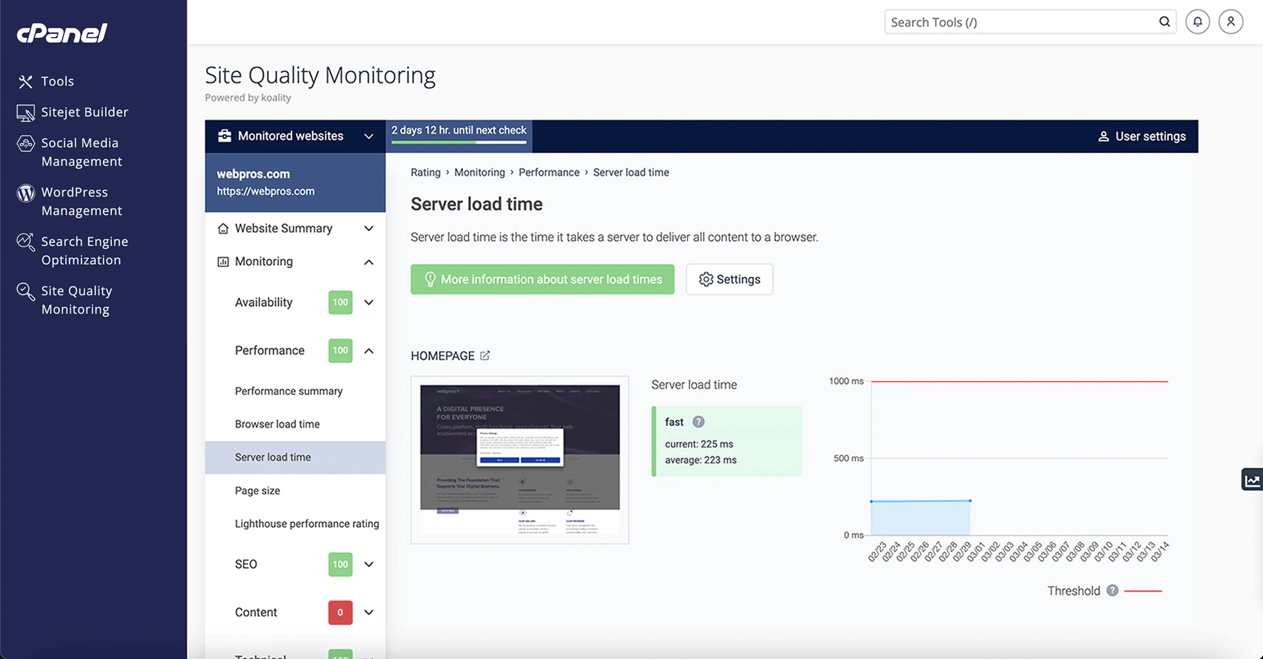 site-quality-monitoring-dashboard-screenshot1